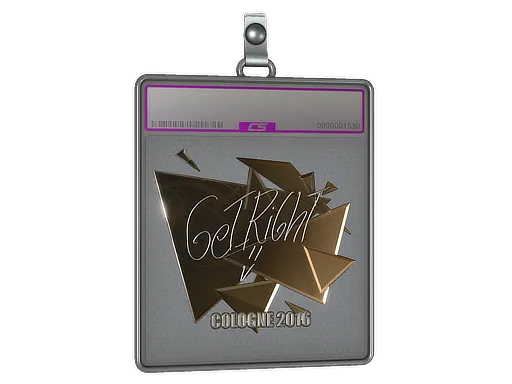 Sticker Slab | GeT_RiGhT (Foil) | Cologne 2016