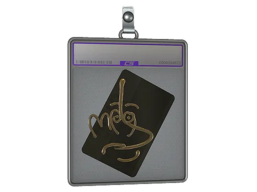 Sticker Slab | Hello MP9 (Gold)