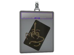 Sticker Slab | Hello MP9 (Gold)