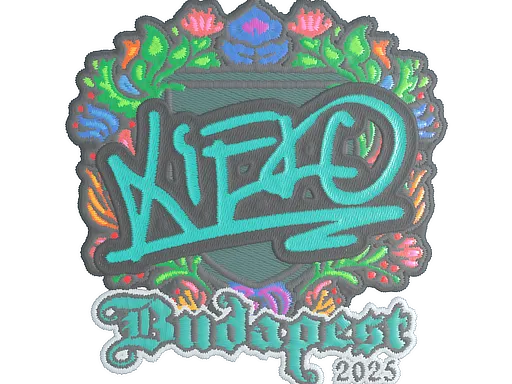 Sticker | xiELO (Embroidered) | Budapest 2025