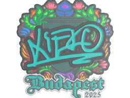 Sticker | xiELO (Embroidered) | Budapest 2025