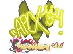 Sticker | apEX | Shanghai 2024 CS2 skin