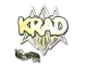 Sticker | Krad (Gold) | Paris 2023 CS2 skin