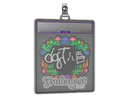 Sticker Slab | dgt (Embroidered) | Budapest 2025