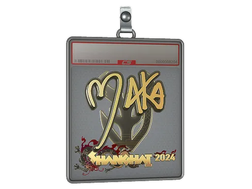 Sticker Slab | Maka (Gold) | Shanghai 2024