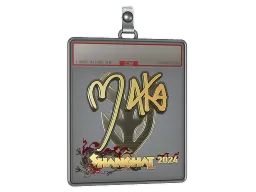 Sticker Slab | Maka (Gold) | Shanghai 2024
