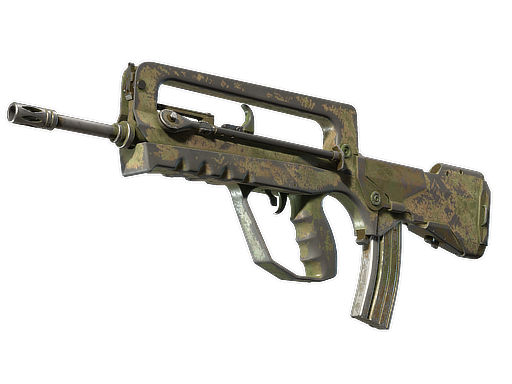 FAMAS | Palm (Battle-Scarred)
