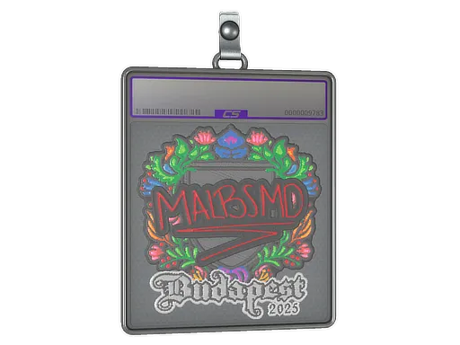 Sticker Slab | malbsMd (Embroidered) | Budapest 2025