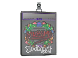 Sticker Slab | malbsMd (Embroidered) | Budapest 2025