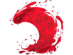 Sticker | Ruby Wave (Lenticular)