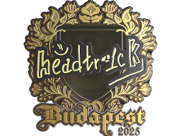 Sticker | headtr1ck (Gold) | Budapest 2025