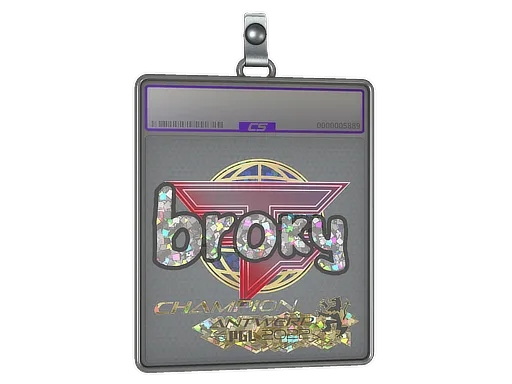 Sticker Slab | broky (Glitter, Champion) | Antwerp 2022