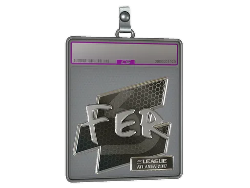 Sticker Slab | fer (Foil) | Atlanta 2017