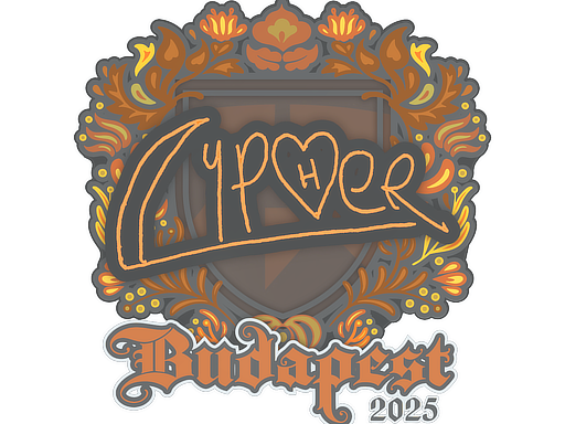Sticker | Cypher | Budapest 2025