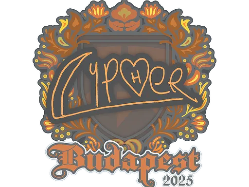 Sticker | Cypher | Budapest 2025
