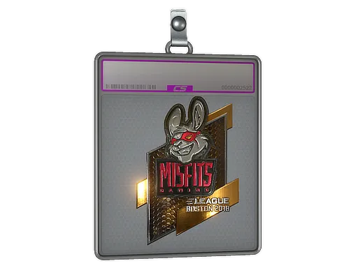 Sticker Slab | Misfits Gaming (Foil) | Boston 2018
