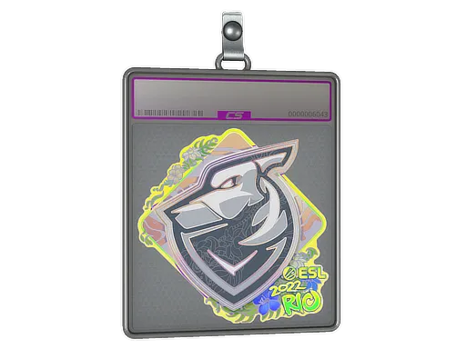 Sticker Slab | Grayhound Gaming (Holo) | Rio 2022