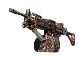 Negev | Lionfish (Battle-Scarred)