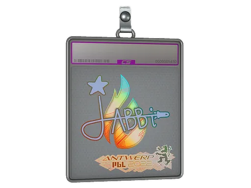 Sticker Slab | jabbi (Holo) | Antwerp 2022
