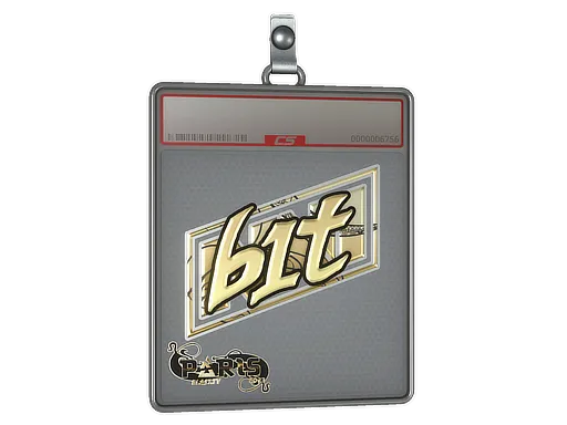 Sticker Slab | b1t (Gold) | Paris 2023