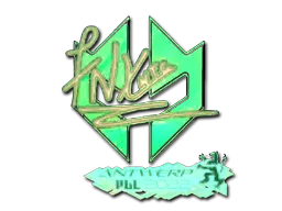 Sticker | fnx (Holo) | Antwerp 2022