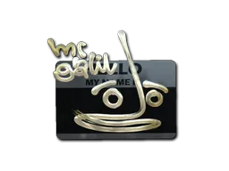 Sticker | Hello Galil AR (Gold)