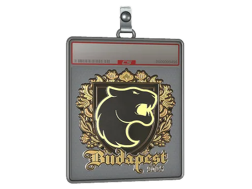 Sticker Slab | FURIA (Gold) | Budapest 2025