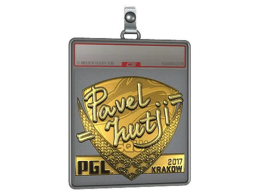 Sticker Slab | hutji (Gold) | Krakow 2017