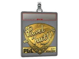 Sticker Slab | hutji (Gold) | Krakow 2017