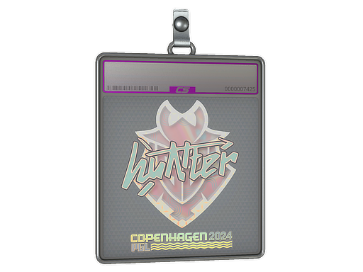 Sticker Slab | huNter- (Holo) | Copenhagen 2024