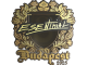 Sticker | esenthial (Gold) | Budapest 2025
