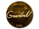 Sticker | GuardiaN (Gold) | Katowice 2019 CS2 skin