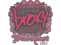 Sticker | broky | Budapest 2025