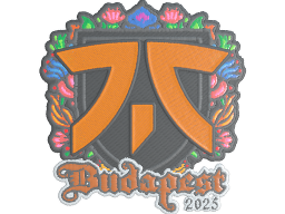 Sticker | fnatic (Embroidered) | Budapest 2025