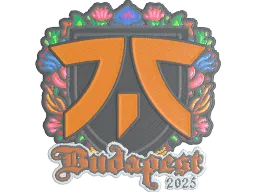 Sticker | fnatic (Embroidered) | Budapest 2025