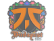 Sticker | fnatic (Embroidered) | Budapest 2025