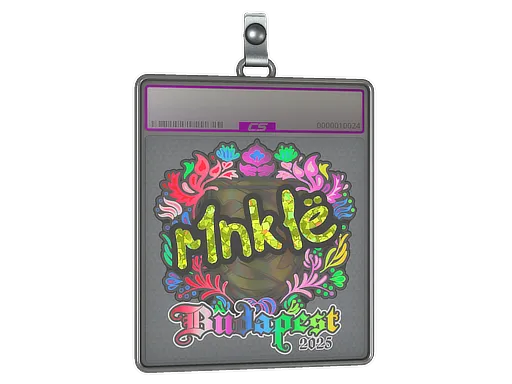 Sticker Slab | r1nkle (Holo) | Budapest 2025