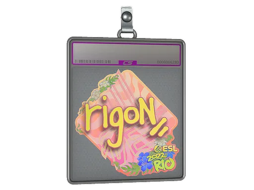Sticker Slab | rigoN (Holo) | Rio 2022