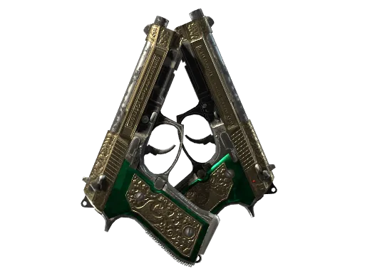 StatTrak™ Dual Berettas | Royal Consorts (Field-Tested)