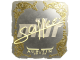Sticker | saffee (Gold) | Austin 2025