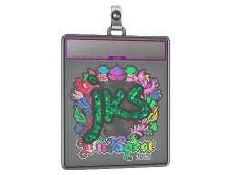 Sticker Slab | jks (Holo) | Budapest 2025