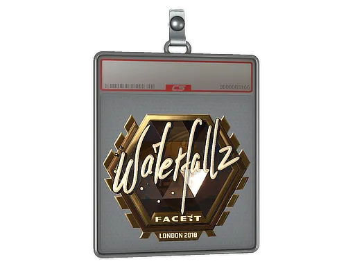 Sticker Slab | waterfaLLZ (Gold) | London 2018