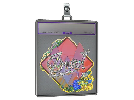 Sticker Slab | ZywOo (Glitter) | Rio 2022