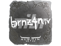 Sticker | brnz4n (Foil) | Austin 2025