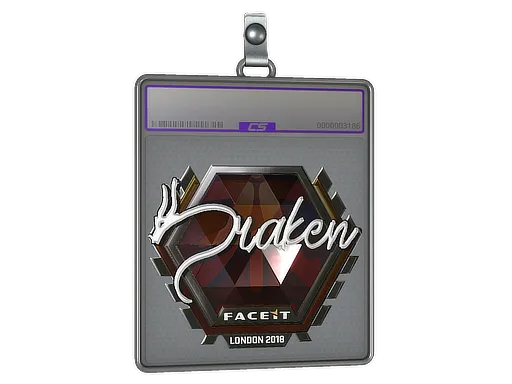 Sticker Slab | draken (Foil) | London 2018