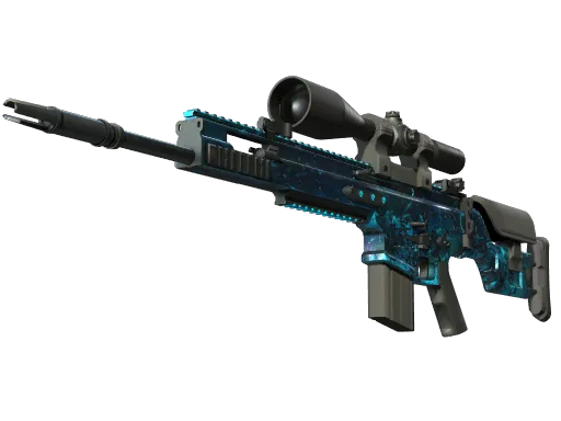 StatTrak™ SCAR-20 | Grotto (Minimal Wear)