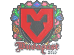 Sticker | MOUZ (Embroidered) | Budapest 2025