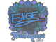 Sticker | EliGE | Budapest 2025
