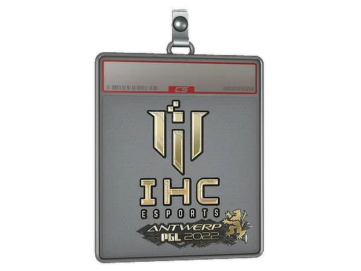 Sticker Slab | IHC Esports (Gold) | Antwerp 2022