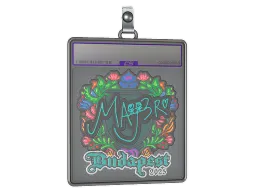 Sticker Slab | MAJ3R (Embroidered) | Budapest 2025